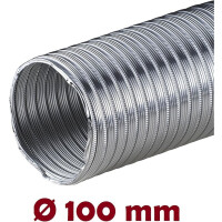 Alu-Flex-Rohr 3 m Flexrohr Ø 100 mm 100mm Alurohr...