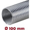 Alu-Flex-Rohr 3 m Flexrohr Ø 100 mm 100mm Alurohr Flexschlauch Schlauch Aluminium Aluflexrohr flexibles Aluminiumrohr Aluflex Hitzebeständig AF
