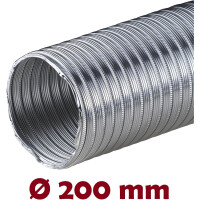 Alu-Flex-Rohr 2,60m Flexrohr Ø 200 mm 200mm...