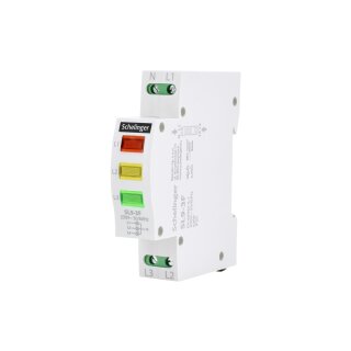 Leuchtmelder Phasenkontrollleuchte Phasenprüfer Phasenlampe 3-Phasen Multi-LED