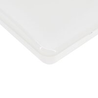 LED-Deckenleuchte LINA 510W 4000K IP65 mit Dämmerungssensor Viereck Badezimmer Küche warmweiß Flur Keller (mit Aufklebern)