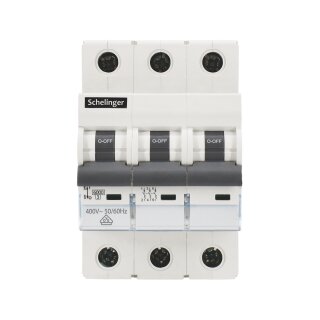 Leitungsschutzschalter LS-Schalter Sicherungsautomat Sicherung 3-Polig B oder C 6A - 63A VDE geprüft