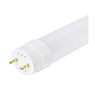Bemko LED-Röhre T8 High Lumen 600 mm 9 W 1440 lm 4000 K oder 6000K – einseitige Stromzufuhr, milchiger Diffusor, G13‑Sockelkontakt