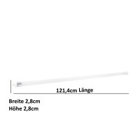 Bemko LED-Röhre T8 High Lumen 1200 mm 18 W 2880 lm 4000 K oder 6000K – einseitige Stromzufuhr, milchiger Diffusor, G13‑Sockelkontakt