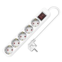 Mehrfach‑Steckdosenleiste 3‑/4‑/5‑/6‑Fach, 230 V, 16 A,...