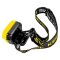 Stirnlampe mit LED Licht, verstellbarem Kopfband, hoher Leuchtkraft und robustem Gehäuse  ideal für Werkstatt, Outdoor und Camping