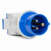 Adapter CEE 16A auf Schuko  Outdoor Stromadapter IP44 ...