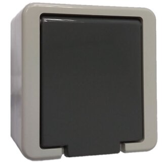 1-Fach Steckdose GNT-17J SZ